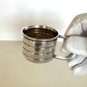 Figural Silver Jigger 2 ounces (possibly Wallace), Unique Gift,