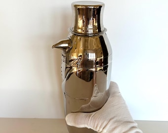 Towle Penguin Cocktail Shaker, 1980s