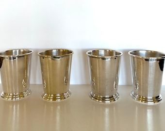Vintage Silver-Plated Julep Cups by Sheridan Silversmiths