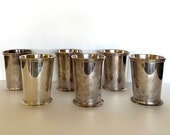 Silver Julep Cups by Patrick Henry (6), Vintage Julep Cups