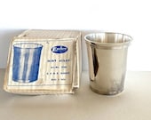 SALE Vintage Silver-Plated Julep Cup by Eastern Silver Co. (in original box), FREE SHIPPING