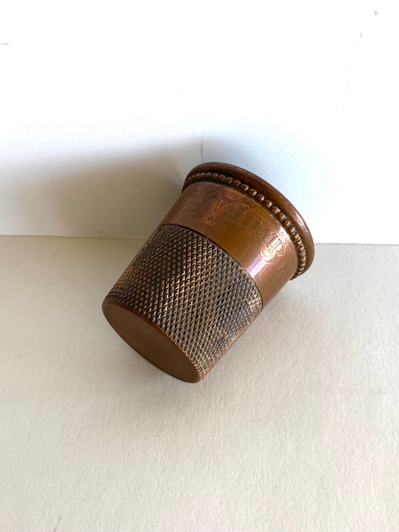 Art Deco Double-Sided 8 Stepped Jigger (Copper)