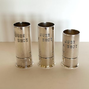 Figural Shotgun Jiggers Set, Shotgun Jiggers Trio