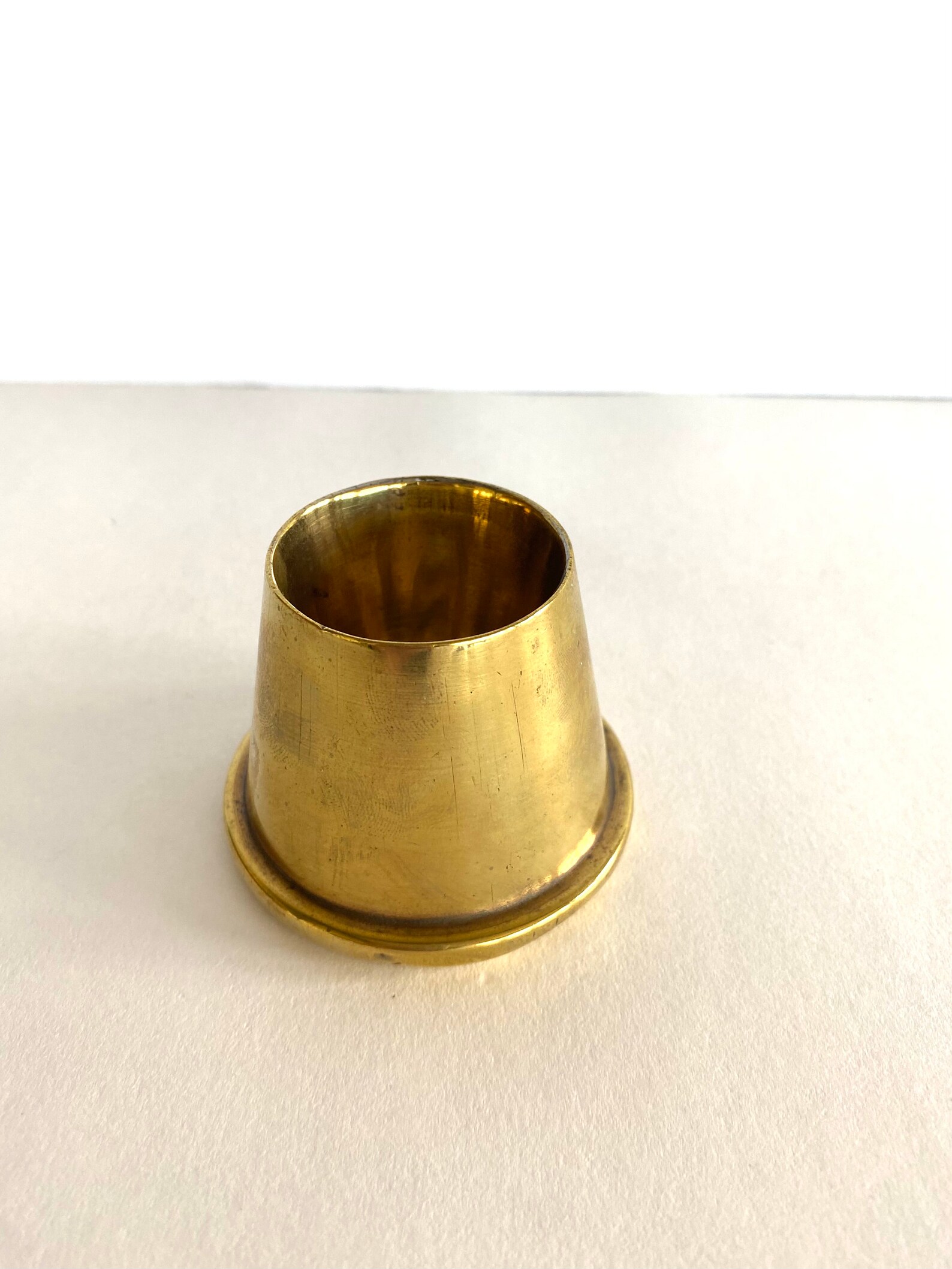 Unusual Brass Measure Solid Brass Measure Etsy