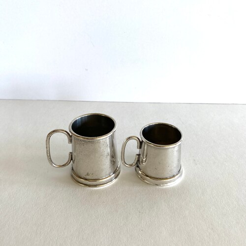 SouthernVintageWaresVintage Cocktail Jiggers Set (1 oz, 1 1/2 oz), shops Mini 