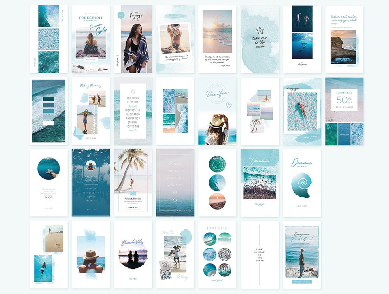 CANVA & PS Instagram Bundle 960 Story and Post Templates - Etsy