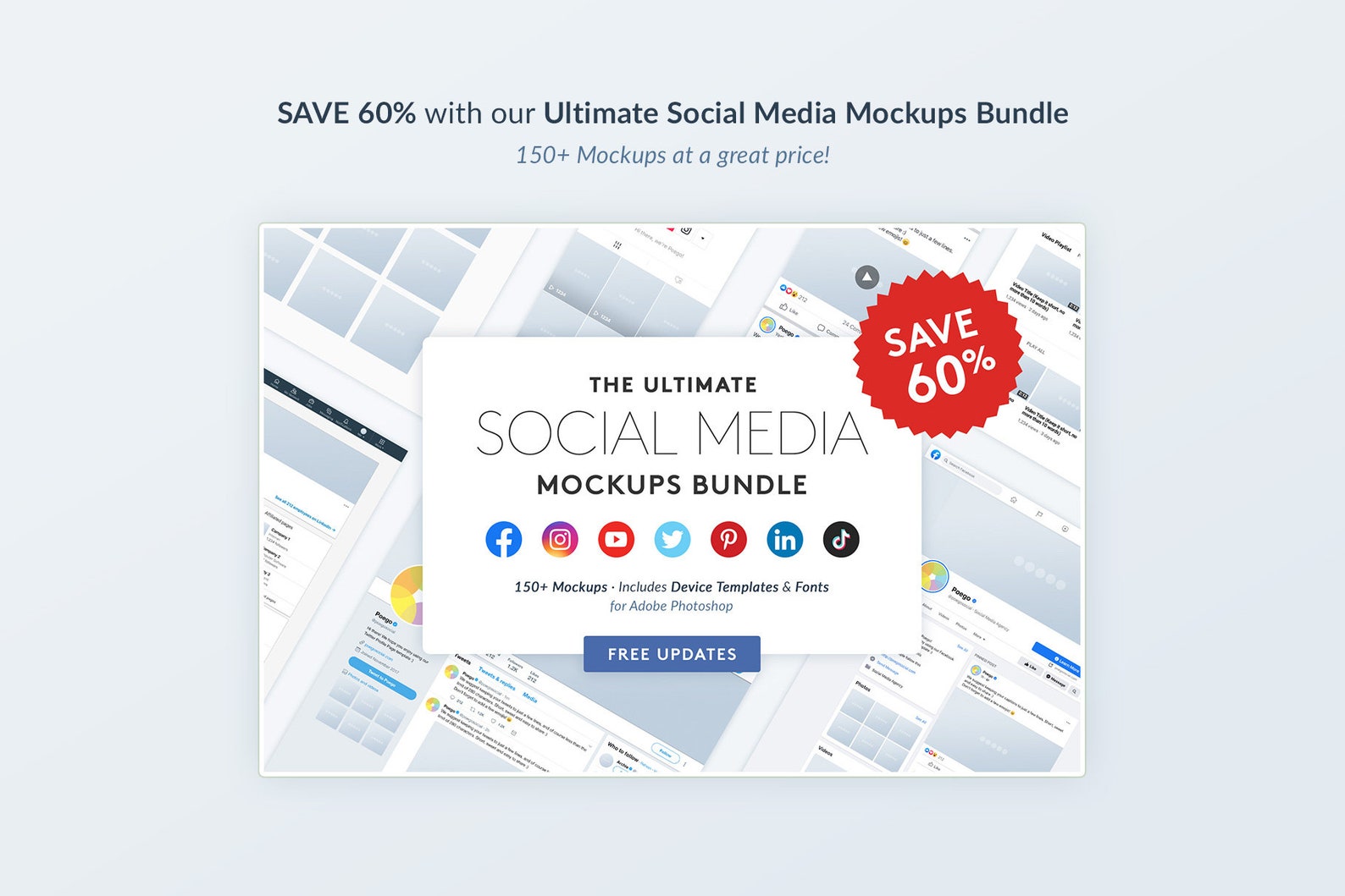 Download LinkedIn Mockups Company Page Templates Social Media | Etsy