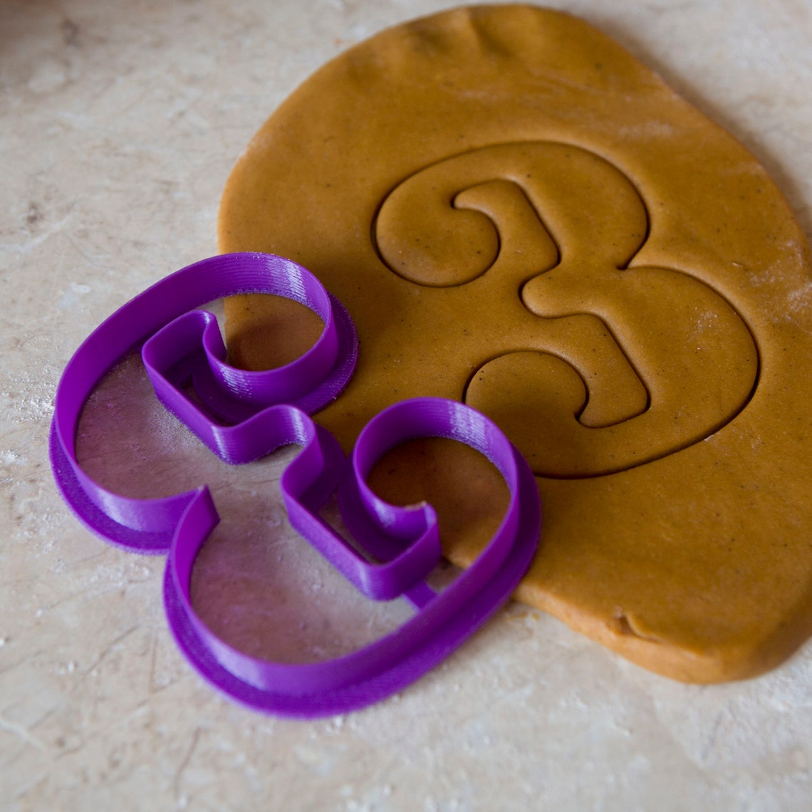 Numbers Cookie Cutters Set Cookie Cutters Set of Digits Etsy