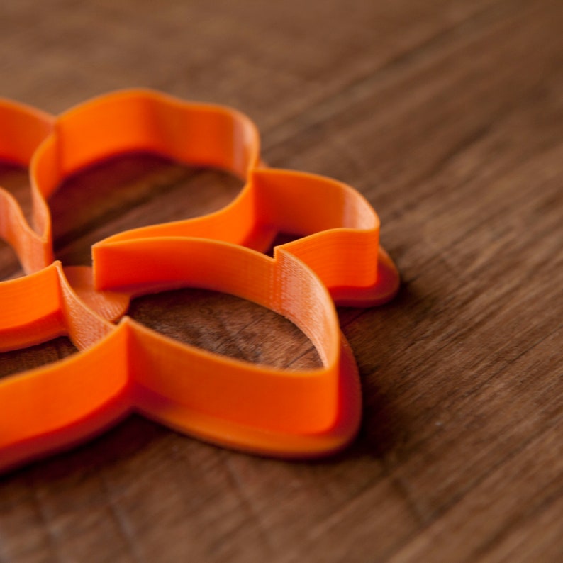 Flower Cookie Cutters Lily Cookie Cutter Fondant Cutter Etsy