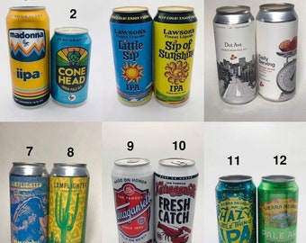 Craft Beer Can Candle // Custom Scented Soy Wax Candle // IPA Beer Candle