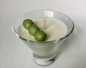 Dirty Martini Soy Candle