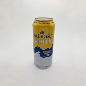Allagash Beer Candle // Custom Soy Upcycled Beer Can Candle