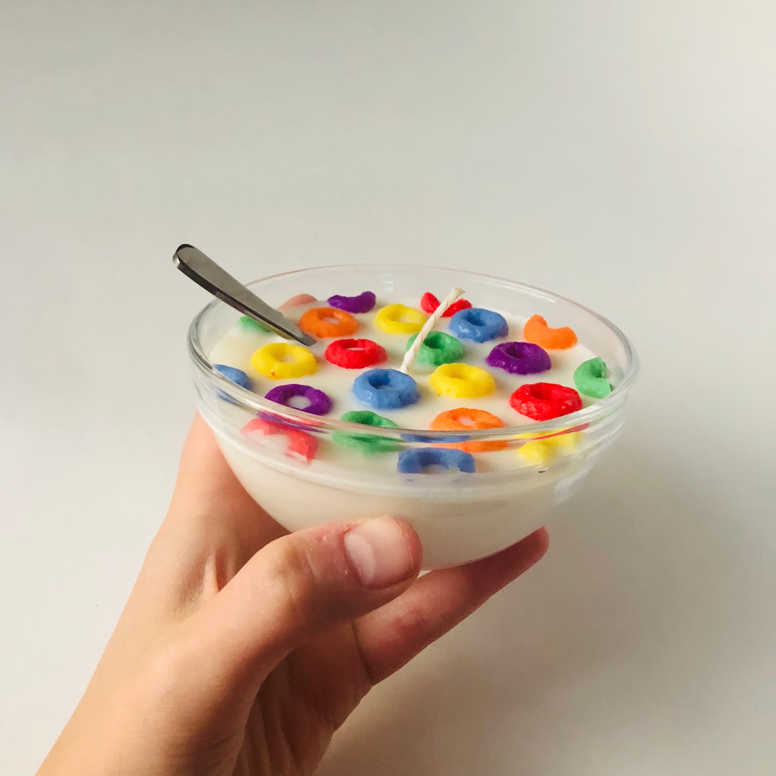 Cereal Candle / Case of 18 / Fruity Loops / Wholesale / Free Shipping