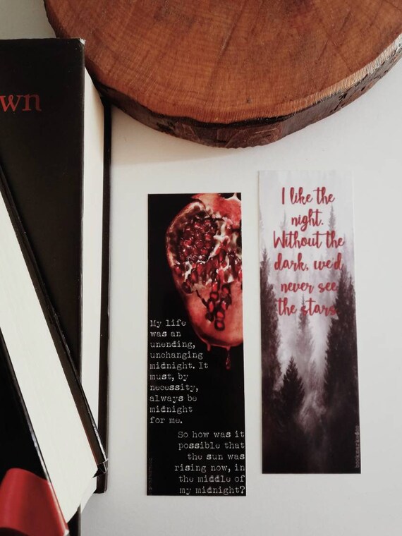 Midnight Sun Bookmark Etsy