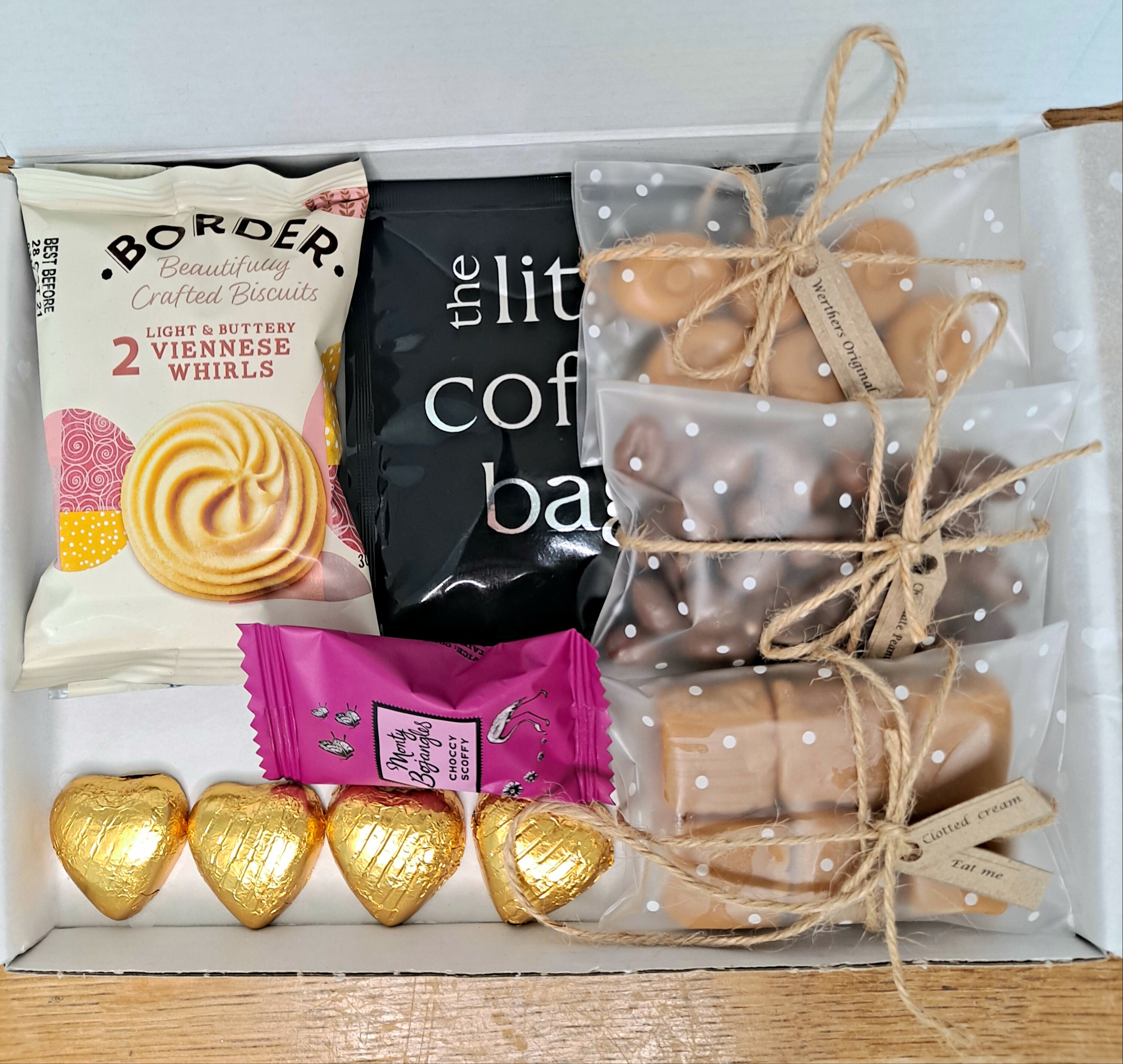 Afternoon tea hamper box Sweet gift box Birthday hamper Etsy