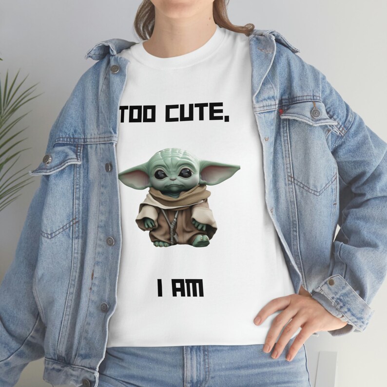 Cute Baby Yoda T-Shirt - Perfect for Fans of The Mandalorian! image 9