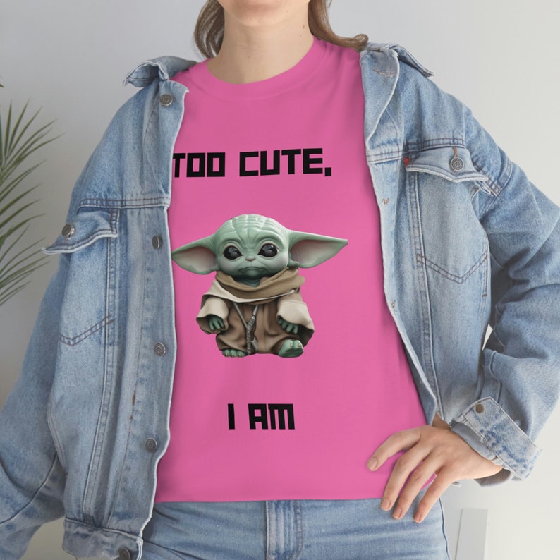 Cute Baby Yoda T-Shirt - Perfect for Fans of The Mandalorian! image 5