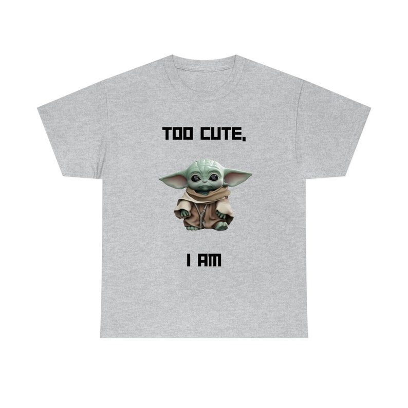 Cute Baby Yoda T-Shirt - Perfect for Fans of The Mandalorian! image 2
