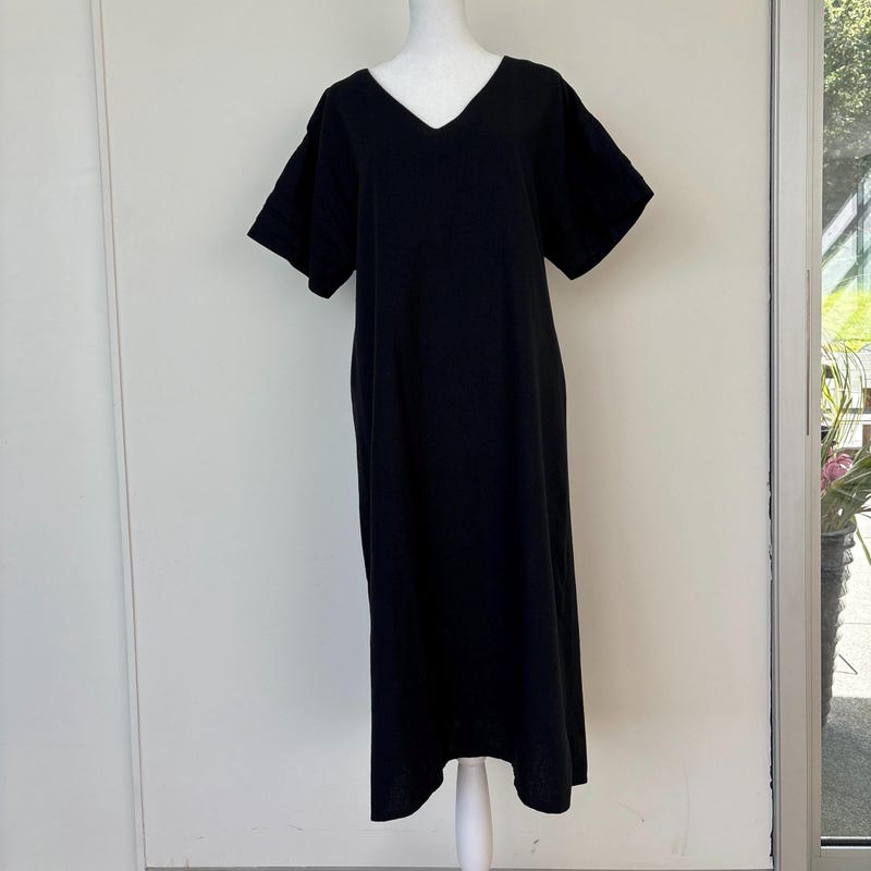 Architectural Ruffles Pattern Avant Garde Dress V Neck - Etsy