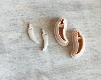 The Chili Pepper Cutters (2 cutters)