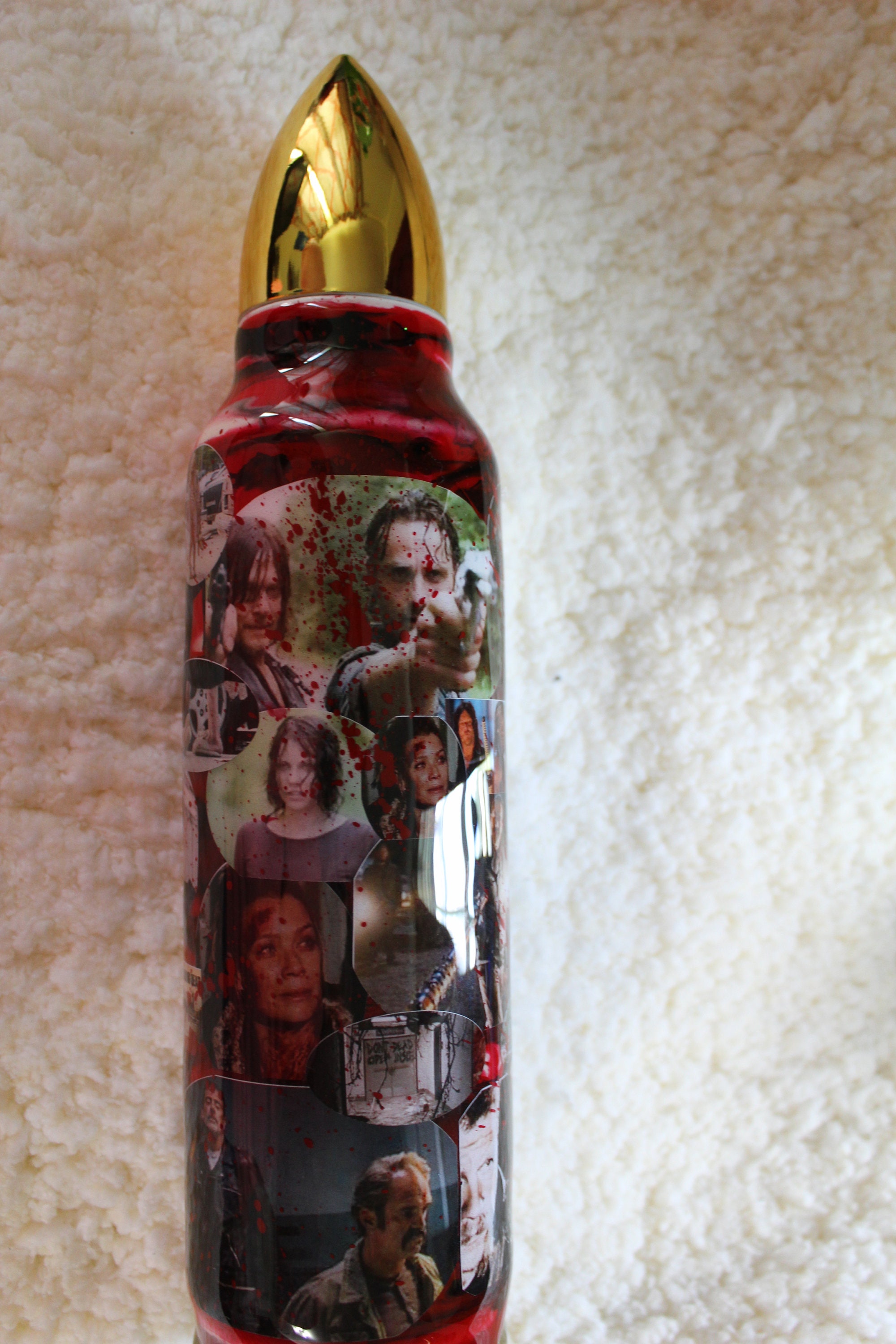 Walking Dead 32 Oz Bullet Thermos-ready to Ship 