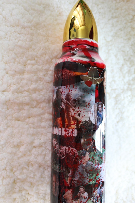 Walking Dead 32 Oz Bullet Thermos-ready to Ship 