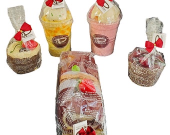 Gift for any occasion. Towel Cakes and Milkshakes for him or her! Gift for her. Gift for him. Gift for any occasion.