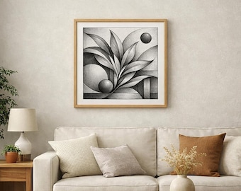 Abstract Art Decor - Organic Symmetry
