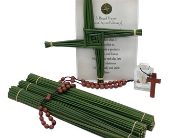 Care Home DIY KIT St.Brigids Cross( 25 crosses)