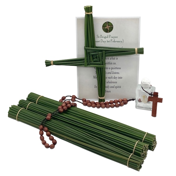 Care Home DIY KIT St.Brigids Cross( 25 crosses)