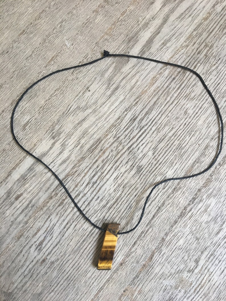 Tiger Eye Pendant Necklace