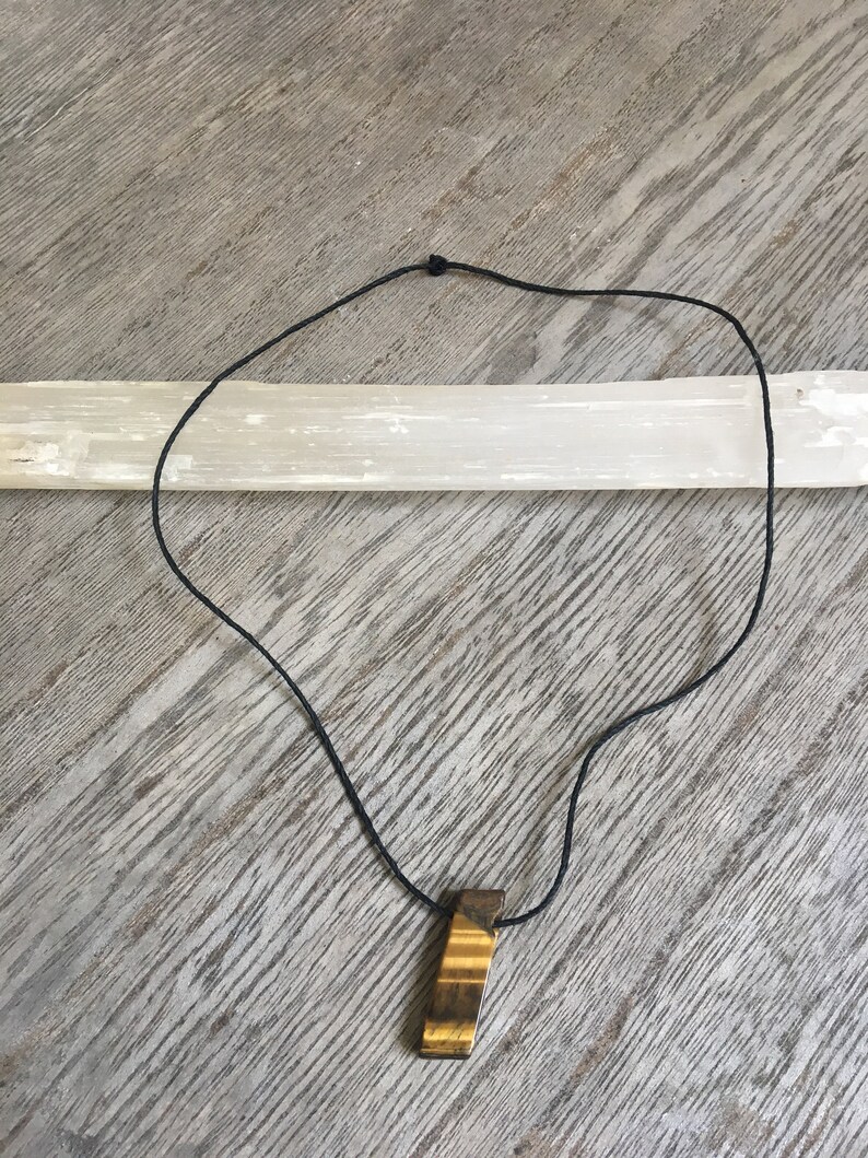 Tiger Eye Pendant Necklace