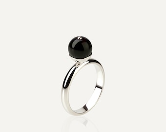 Cherry Baltic Amber Ring  MERLOT