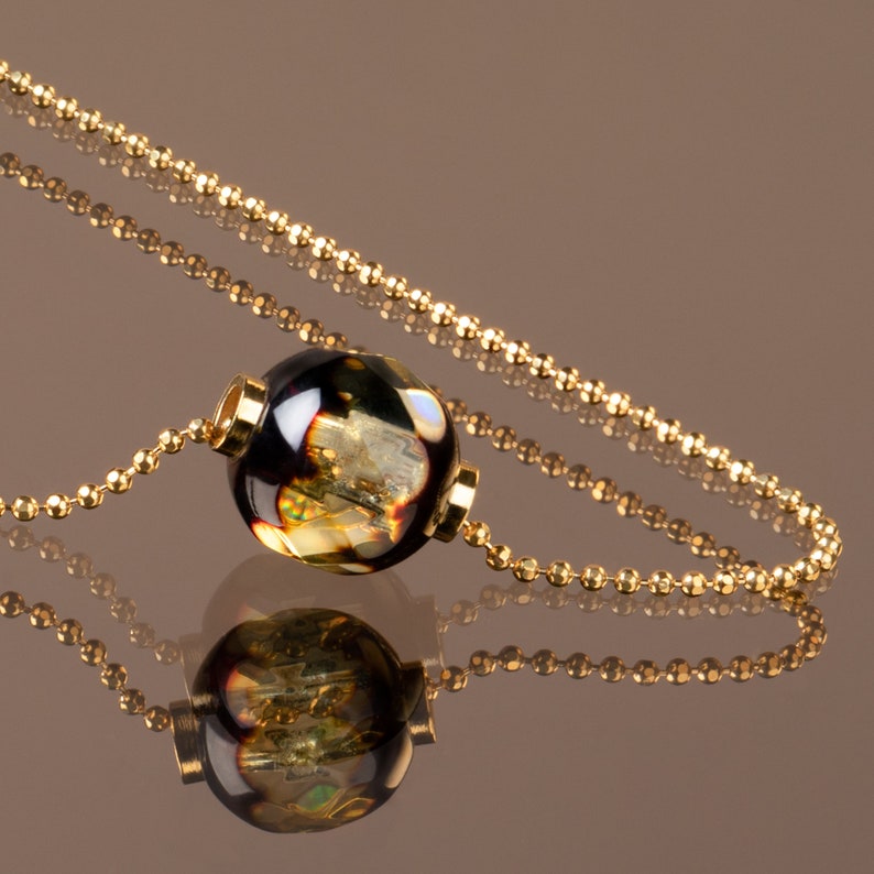 Download Collana d'oro delicato di gioielli ambrato baltici regali ...