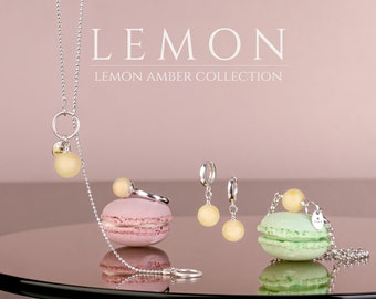 Yellow stone set LEMON