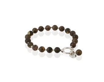 Black stone bracelet NERO