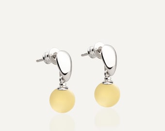 Amber Drop Earrings LEMON BERRIES