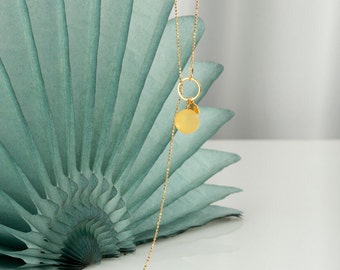 Lemon yellow amber adjustable pendant GOLDEN LEMON