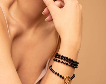 Red amber necklace CHERRY