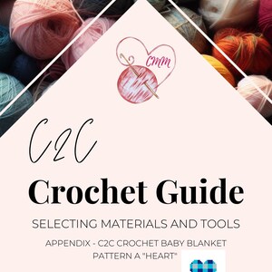 C2C Crocheting Guide: Mastering Materials, Tools, and More - Ebook, PDF Download