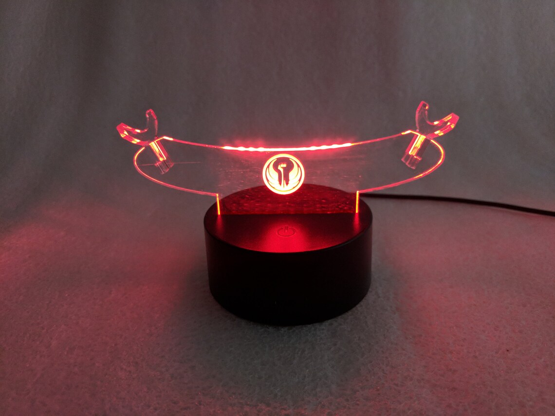 Acrylic Lightsaber Stand LED Lightsaber Stand Etsy