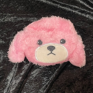 Quirky Cute:  Kawaii Dog Purse, Fluffy Dog Purse, Fluffy Puppy Purse, Dog Lover gift, Harajuku purse, kids purse,  coin dog purse