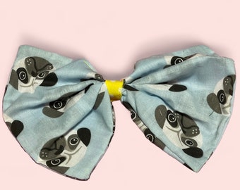 Large dog  themed Hair Bow Clip