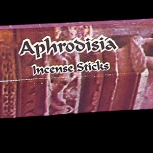 Natural Incense Sticks- Aromatherapy Scents for Relaxation: Aphrodisia incense sticks