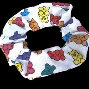 Gummy Bear Scrunchy- made to order