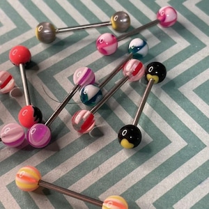 Quirky Cute: Body piercing jewelry, belly bars, body piercings, body jewelry, handmade body jewellery