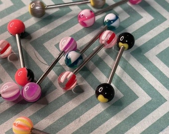 Quirky Cute: Body piercing jewelry, belly bars, body piercings, body jewelry, handmade body jewellery