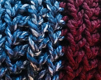 Two-toned Snood/Infinity Scarf