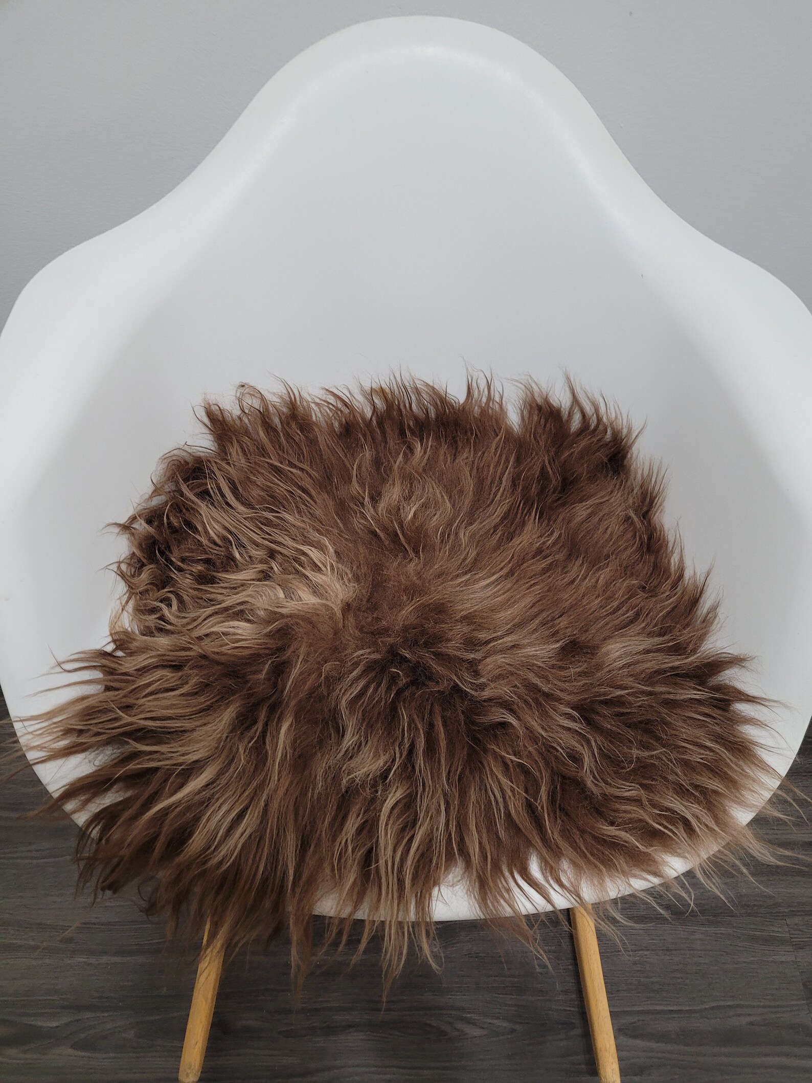 Sheepskin Chair Pad Sheepskin Stool Cover Chair Cover Etsy