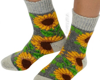 Women's socks, wool socks - winter socks - kintted socks-Christmas gift for women